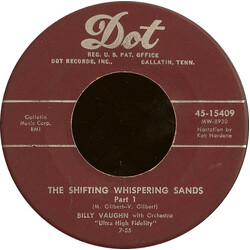 Billy Vaughn And His Orchestra The Shifting Whispering Sands USED VINYL 7INCH 45 RPM