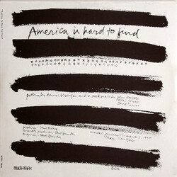 Daniel Berrigan / John Hostetter / Allan Sorvall / David Turner (12) America Is Hard To Find Vinyl LP USED