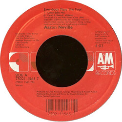 Aaron Neville Everybody Plays The Fool USED VINYL 7INCH 45 RPM