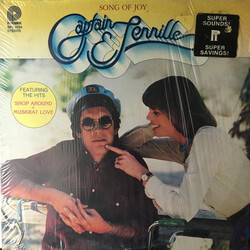 Captain And Tennille Song Of Joy Vinyl LP USED