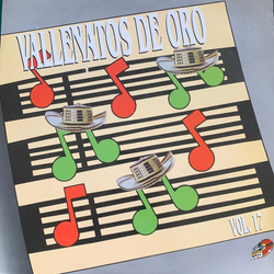 Various Vallenatos De Oro Vol. 17 Vinyl LP USED
