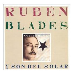 Ruben Blades / Son Del Solar Antecedente Vinyl LP USED