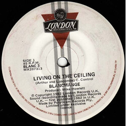 Blancmange Living On The Ceiling USED VINYL 7INCH 45 RPM