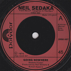 Neil Sedaka Going Nowhere USED VINYL 7INCH 45 RPM SINGLE