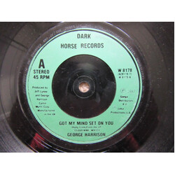 George Harrison Got My Mind Set On You USED VINYL 7INCH 45 RPM SINGLE
