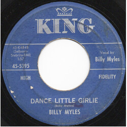 Billy Myles Dance Little Girlie USED VINYL 7INCH 45 RPM