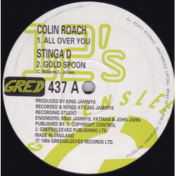 Colin Roach / Stinga D / King Jammys Crew All Over You / Gold Spoon / Cholera Riddim Vinyl 12" USED