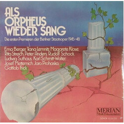 Various Als Orpheus Wieder Sang Vinyl LP USED