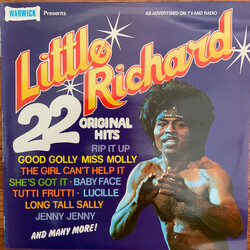 Little Richard 22 Original Hits Vinyl LP USED
