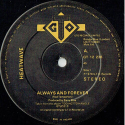 Heatwave Always And Forever VINYL 12" USED