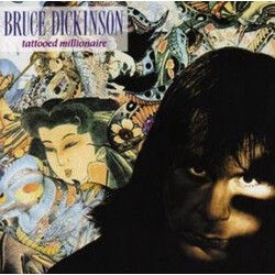 Bruce Dickinson Tattooed Millionaire Vinyl LP USED