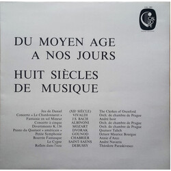 Various Du Moyen Age A Nos Jours (Huit Siècles De Musique) Vinyl LP USED