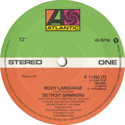 Spinners Body Language Vinyl 12" USED