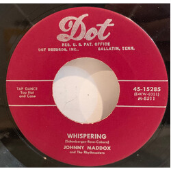 Johnny Maddox And The Rythmasters Whispering / Dixie - Yankee Doodle USED VINYL 7INCH 45 RPM