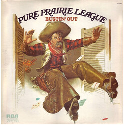 Pure Prairie League Bustin' Out Vinyl LP USED