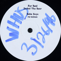 Jackal The Bear For Real (Baka Boyz Re-Mixes) VINYL 12" USED