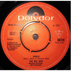 Bee Gees World USED VINYL 7INCH 45 RPM SINGLE MONO