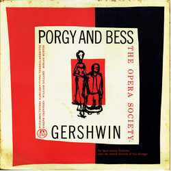 George Gershwin / The Opera Society Orchestra Porgy And Bess (Concert Version) Vinyl LP USED
