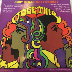 Jerry Butler / Betty Everett Together Vinyl LP USED