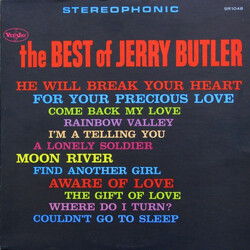 Jerry Butler The Best Of Jerry Butler Vinyl LP USED