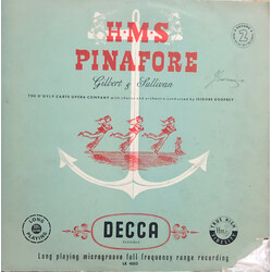 Gilbert & Sullivan HMS Pinafore Vinyl LP USED