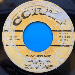 Paul Whiteman / The "New" Ambassador Hotel Orchestra / The Rhythm Boys Mississippi Mud / Then And Now USED VINYL 7INCH 45 RPM