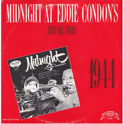 Bud Freeman's All Star Orchestra Midnight At Eddie Condon's - 1944 Vinyl LP USED