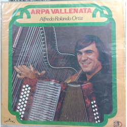 Alfredo Rolando Ortiz / Rafael Ricardo Arpa Vallenata Vinyl LP USED