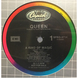 Queen A Kind Of Magic USED VINYL 12INCH 33 S RPM MAXI-SINGLE PROMO