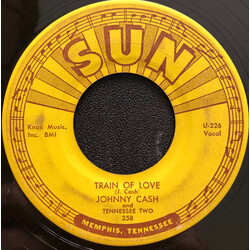 Johnny Cash & The Tennessee Two Train Of Love / There You Go USED VINYL 7INCH 45 RPM SINGLE