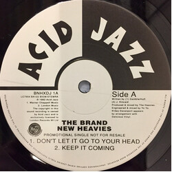 The Brand New Heavies Don't Let It Go To Your Head Vinyl 12" USED