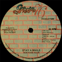 Hortense Ellis Dreadlocks Be True / Stay A While Vinyl 12" USED