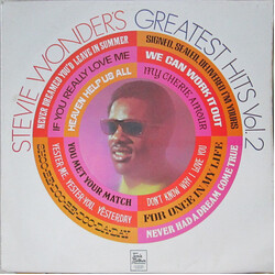 Stevie Wonder Stevie Wonder's Greatest Hits Vol. 2 Vinyl LP USED