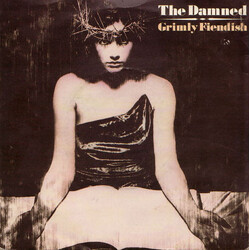 The Damned Grimly Fiendish VINYL 7" USED
