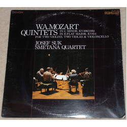 Wolfgang Amadeus Mozart Quintets In C Minor, KV406 (516b) & In E-Flat Major, KV614 Vinyl LP USED