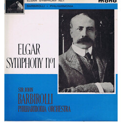 Sir Edward Elgar / Philharmonia Orchestra / Sir John Barbirolli Symphony No.1 In A Flat Major Vinyl LP USED