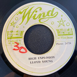 Lloyd Young / Ansel Collins High Explosion / High Explosion (Version) USED VINYL 7INCH 45 RPM