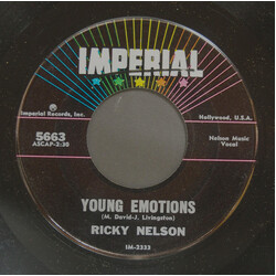 Ricky Nelson (2) Young Emotions / Right By My Side USED VINYL 7INCH 45 RPM