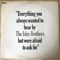 The Isley Brothers Everything You Always Wanted To Hear By The Isley Brothers But Were Afraid To Ask For Vinyl LP USED