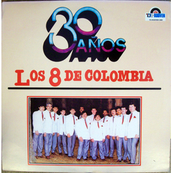 Los Ocho De Colombia 30 Años Vinyl LP USED