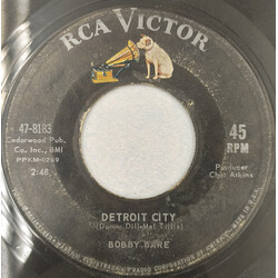 Bobby Bare Detroit City / Heart Of Ice USED VINYL 7INCH 45 RPM