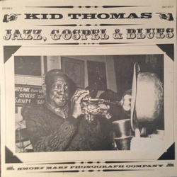 Kid Thomas Valentine Jazz, Gospel & Blues (Living New Orleans Jazz - 1973) Vinyl LP USED