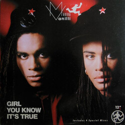 Milli Vanilli Girl You Know It's True USED VINYL 12INCH 33 S RPM