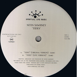 Nitin Sawhney Tides USED VINYL 12INCH 33 S RPM PROMO