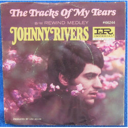 Johnny Rivers The Tracks Of My Tears / Rewind Medley VINYL 7" USED