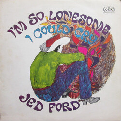Jed Ford I'm So Lonesome I Could Cry Vinyl LP USED