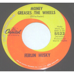 Ferlin Husky Money Greases The Wheel / Lasting Love USED VINYL 7INCH 45 RPM SINGLE