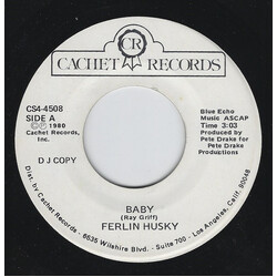 Ferlin Husky Baby USED VINYL 7INCH 45 RPM SINGLE PROMO
