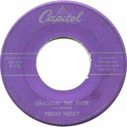 Ferlin Husky Draggin' The River USED VINYL 7INCH 45 RPM SINGLE
