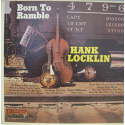 Hank Locklin Born To Ramble Vinyl LP USED